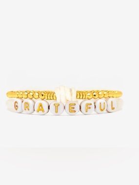 Pura Vida Grateful Bracelets 2 Pack
